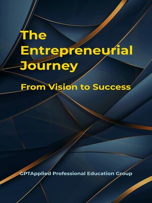 cover image of The Entrepreneurial Journey